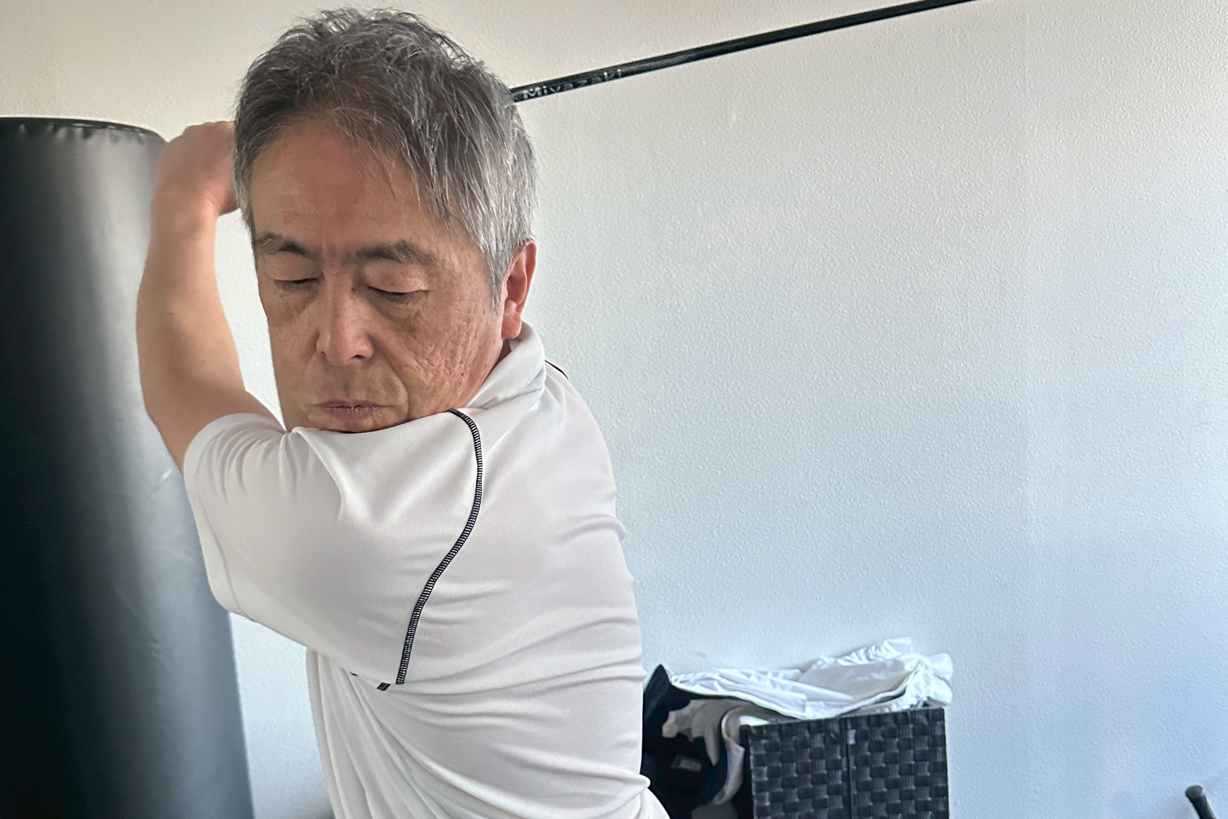 施術後のスイング