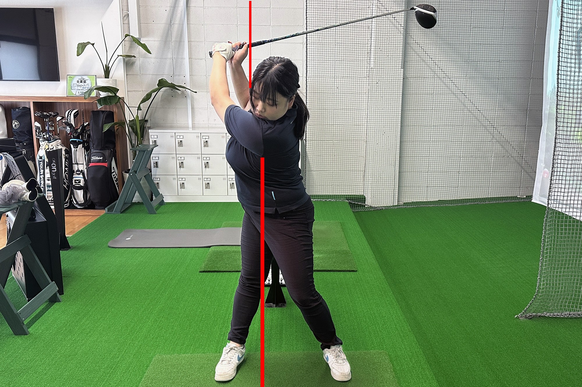 大島プロ施術後